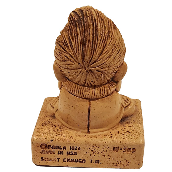 Not Smart Enough to Know What to Worry About Paula 1974 Figurine - Picture 4 of 7